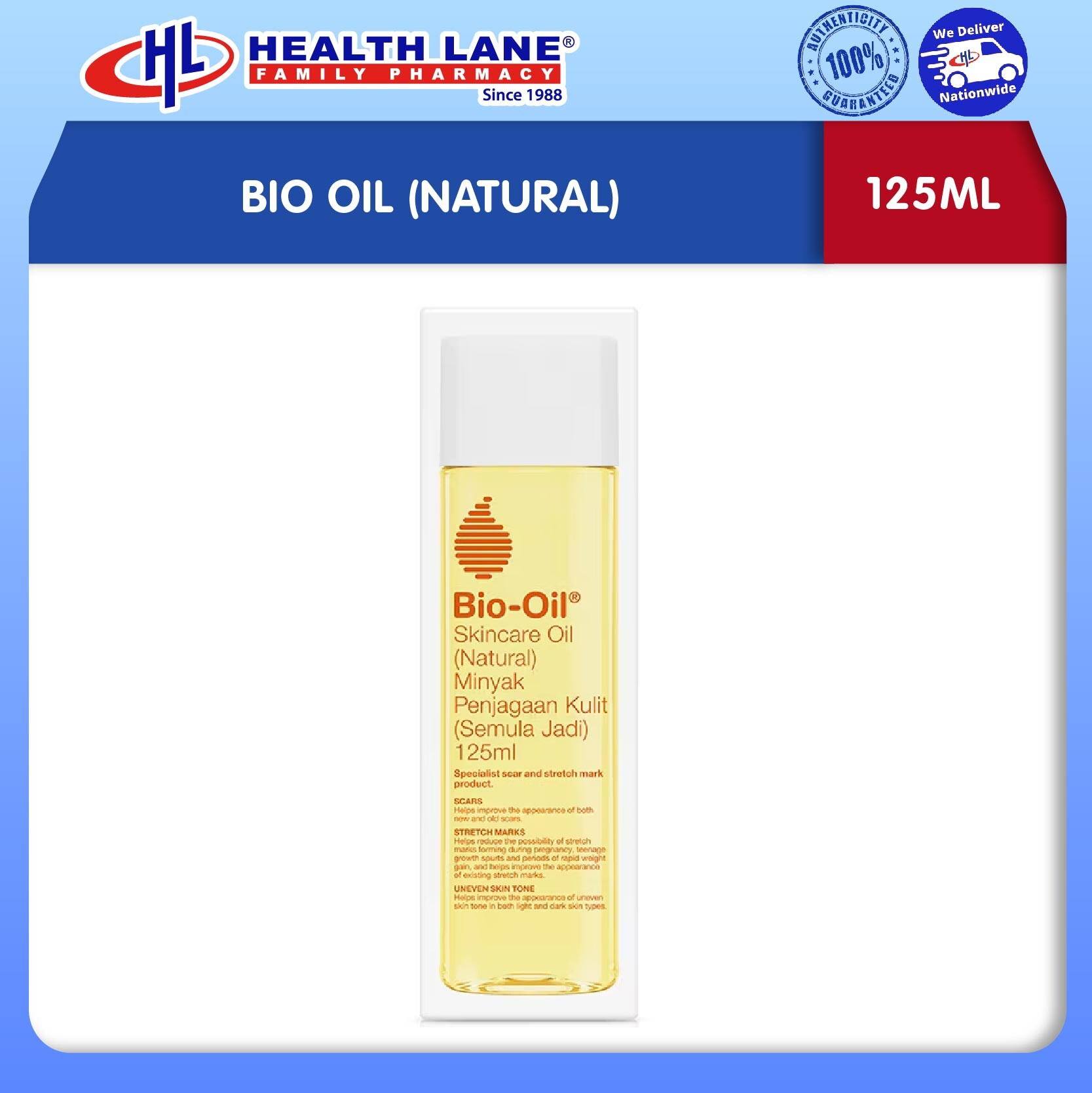 BIO MINYAK (NATURAL) (125ML)